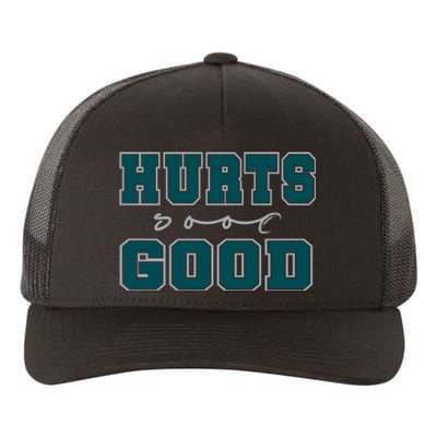 Hurts So Good Funny Meme Saying Graphic Apparel For Family Yupoong Adult 5-Panel Trucker Hat