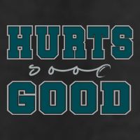 Hurts So Good Funny Meme Saying Graphic Apparel For Family Golf Towel