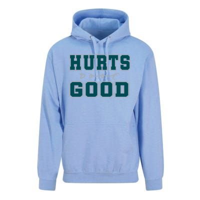 Hurts So Good Funny Meme Saying Graphic Apparel For Family Unisex Surf Hoodie