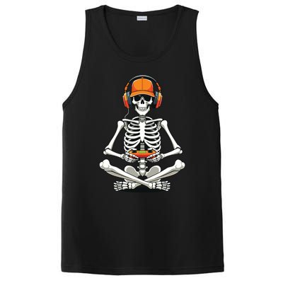 Halloween Skeleton Gamer Video Gaming PosiCharge Competitor Tank