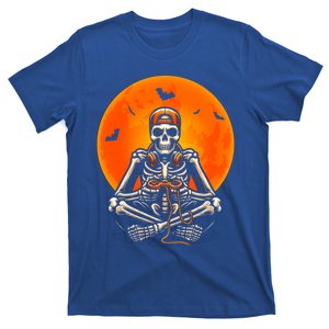 Halloween Skeleton Gamer Video Gaming Ns Gift T-Shirt