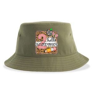 Hello Second Grade 2nd Grade Back To School Teacher Kid Girl Sustainable Bucket Hat