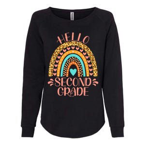 Hello Second Grade 2nd Grade Teacher Back To School Womens California Wash Sweatshirt