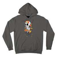 Halloween Skeleton Gamer Video Gaming Teens Hoodie