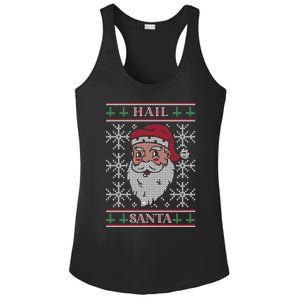 Hail Santa Gift Ladies PosiCharge Competitor Racerback Tank