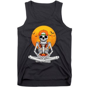 Halloween Skeleton Gamer Video Gaming Tank Top