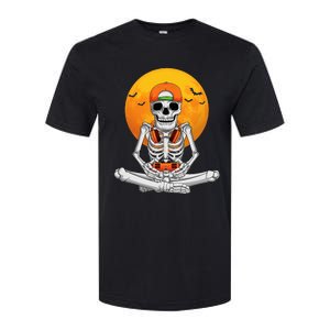 Halloween Skeleton Gamer Video Gaming Softstyle CVC T-Shirt