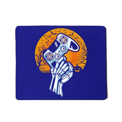 Halloween Skeleton Gamer Hand Controller Video Games Gaming Gift Mousepad