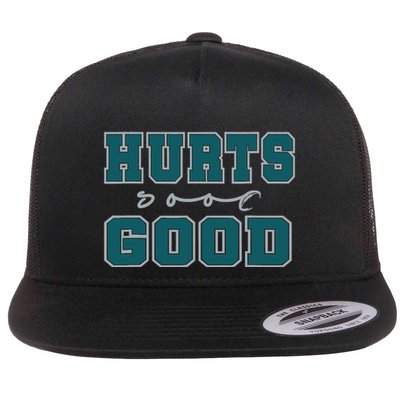 Hurts So Good Funny Meme Saying Graphic For Family Flatbill Hat