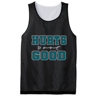 Hurts So Good Funny Meme Saying Graphic For Family Mesh Reversible Basketball Jersey Tank