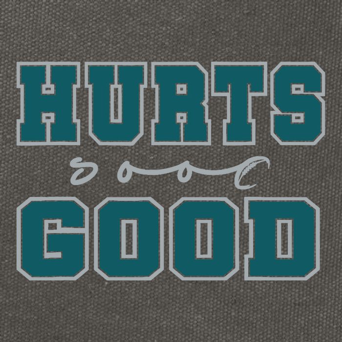 Hurts So Good Funny Meme Saying Graphic For Family Cotton Canvas Backpack