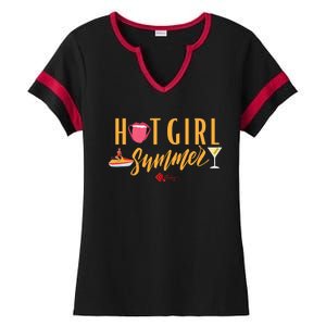 Hot Summer Gift Ladies Halftime Notch Neck Tee