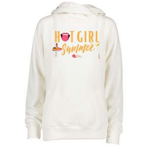 Hot Summer Gift Womens Funnel Neck Pullover Hood