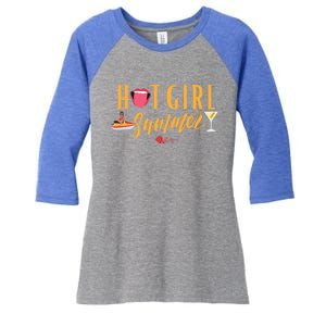 Hot Summer Gift Women's Tri-Blend 3/4-Sleeve Raglan Shirt