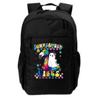 Halloween Summerween Ghost On A Pool Funny Spooky Summer Backpack