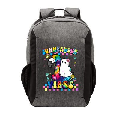 Halloween Summerween Ghost On A Pool Funny Spooky Summer Vector Backpack