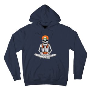 Halloween Skeleton Gamer Video Gaming Boys Hoodie