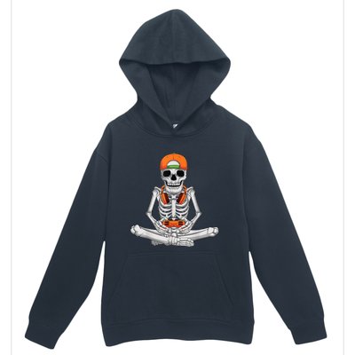 Halloween Skeleton Gamer Video Gaming Boys Urban Pullover Hoodie