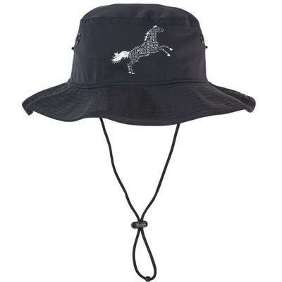 Horse Silhouette Gifts For Horse Lovers Legacy Cool Fit Booney Bucket Hat