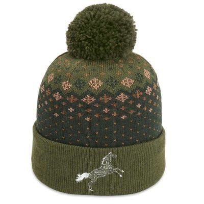 Horse Silhouette Gifts For Horse Lovers The Baniff Cuffed Pom Beanie