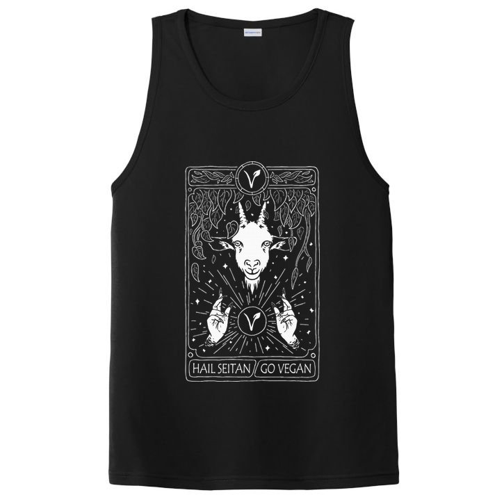 Hail Seitan Go Vegan PosiCharge Competitor Tank