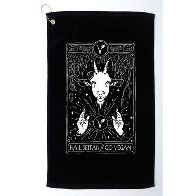 Hail Seitan Go Vegan Golf Towel
