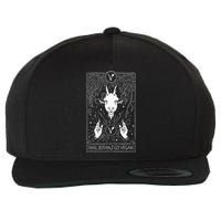 Hail Seitan Go Vegan Wool Snapback Cap