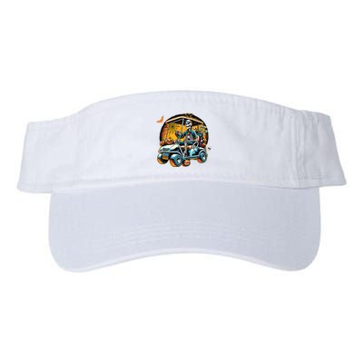 Halloween Skeleton Golf Cart Golfer Visor