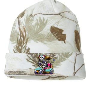 Halloween Skeleton Golf Cart Golfer Kati Licensed 12" Camo Beanie