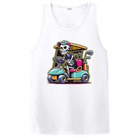 Halloween Skeleton Golf Cart Golfer PosiCharge Competitor Tank