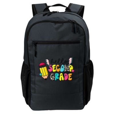 Hello Second Grade Team 2nd Grade Teacher Back To School Daily Commute Backpack