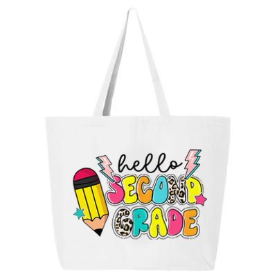 Hello Second Grade Team 2nd Grade Teacher Back To School 25L Jumbo Tote