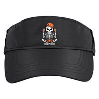 Halloween Skeleton Gamer Video Gaming Adult Drive Performance Visor