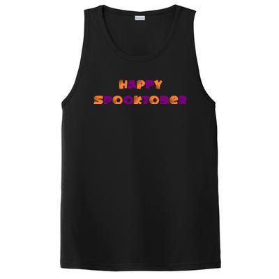 Happy Spooktober Graphic PosiCharge Competitor Tank