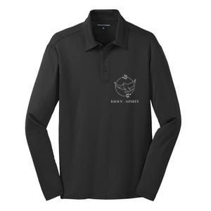 Holy Spirit Gift Christian Gift Silk Touch Performance Long Sleeve Polo