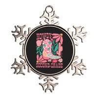 Howdy Second Grade Western 2nd Grade Teacher Cowboy Cowgirl Metallic Star Ornament