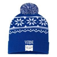 HOT SAUCES Group Halloween Costumes VERDE TACO SAUCE USA-Made Snowflake Beanie