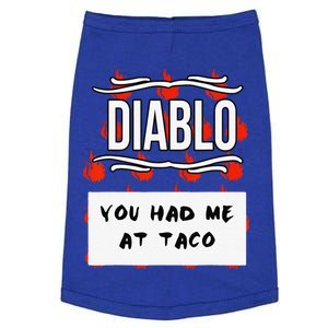 HOT SAUCES Group Halloween DIABLO SAUCE You Had Me At Taco Doggie Tank