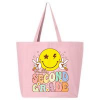 Hello Second Grade Funny Smile Face 2nd Grade Back To School 25L Jumbo Tote