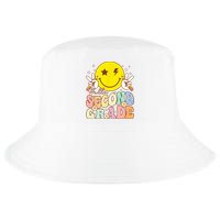 Hello Second Grade Funny Smile Face 2nd Grade Back To School Cool Comfort Performance Bucket Hat