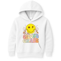 Hello Second Grade Funny Smile Face 2nd Grade Back To School Kids Hoodie
