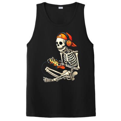 Halloween Skeleton Gamer Video Gaming PosiCharge Competitor Tank