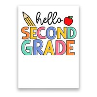 Hello Second Grade Team 2nd Grade Back To School Teacher Poster