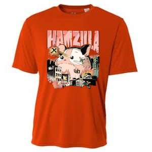 HAMZILLA Syrian Golden Roborovski Campbells Dwarf Hamster Cooling Performance Crew T-Shirt