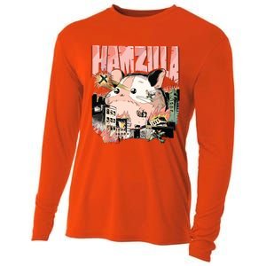 HAMZILLA Syrian Golden Roborovski Campbells Dwarf Hamster Cooling Performance Long Sleeve Crew