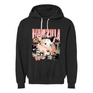 HAMZILLA Syrian Golden Roborovski Campbells Dwarf Hamster Garment-Dyed Fleece Hoodie