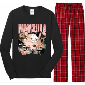 HAMZILLA Syrian Golden Roborovski Campbells Dwarf Hamster Long Sleeve Pajama Set