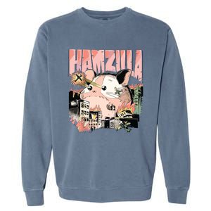 HAMZILLA Syrian Golden Roborovski Campbells Dwarf Hamster Garment-Dyed Sweatshirt