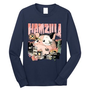 HAMZILLA Syrian Golden Roborovski Campbells Dwarf Hamster Long Sleeve Shirt