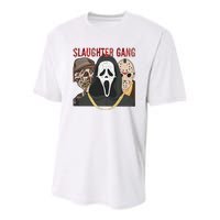 Halloween Slaughter Gang Horror Character Scary Spooky Youth Performance Sprint T-Shirt